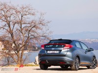 Honda Civic Hybrid back